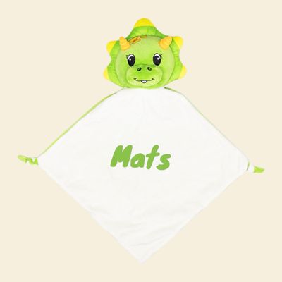 Dinosaurus Knuffeldoek gepersonaliseerd