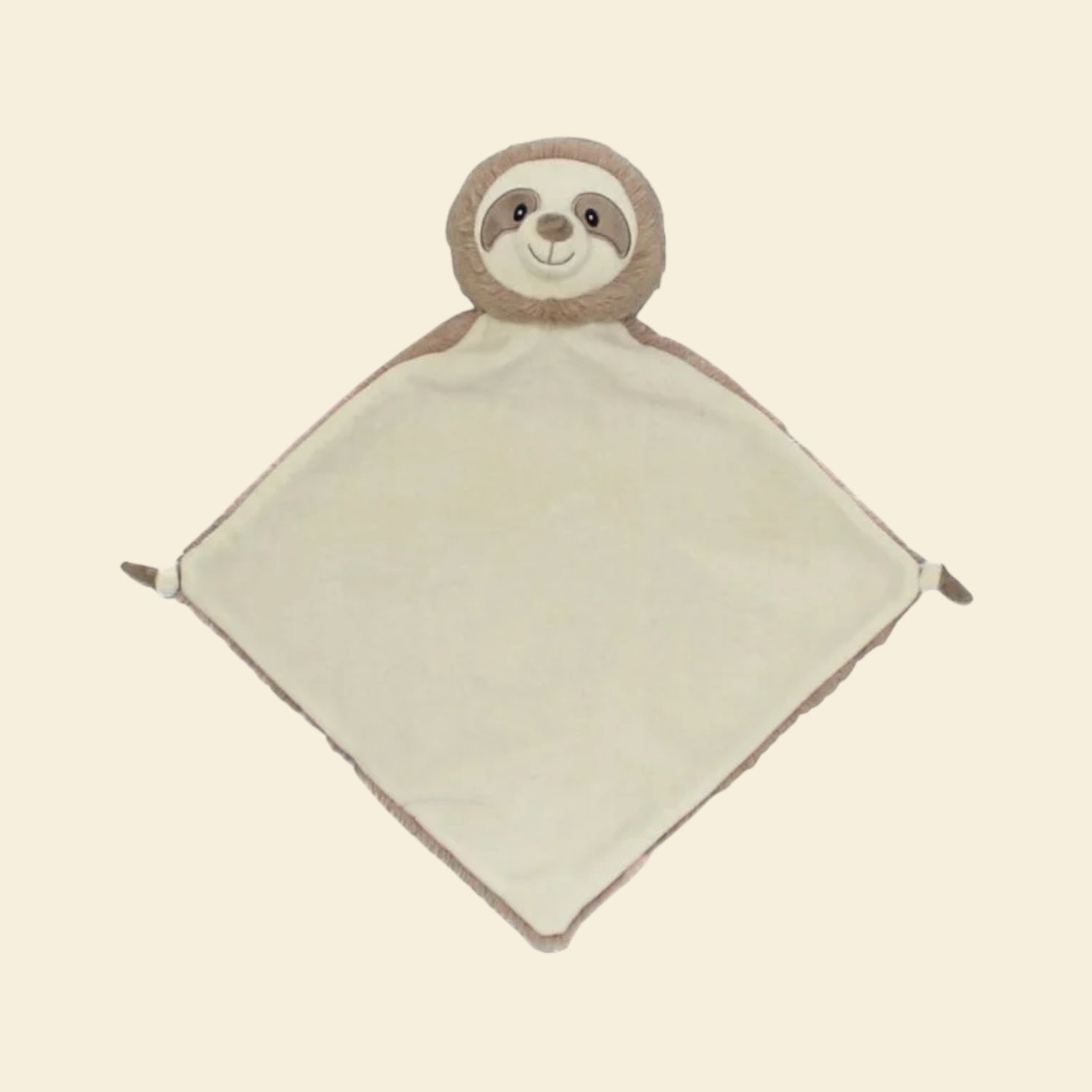 Luiaard Knuffeldoek gepersonaliseerd