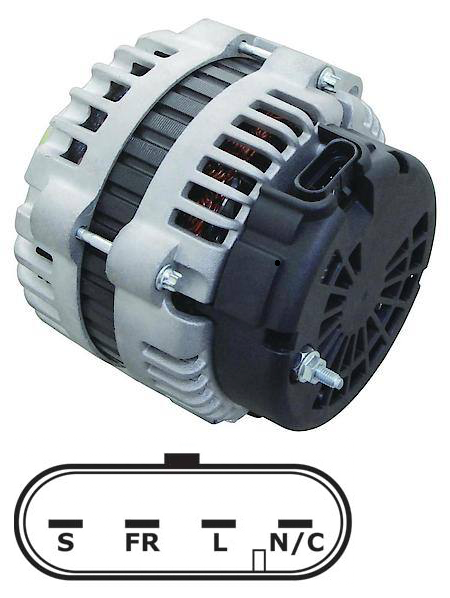 MOTORHOME ALTERNATOR WORKHORSE 145AMP 08400250 6.0L 8.1L