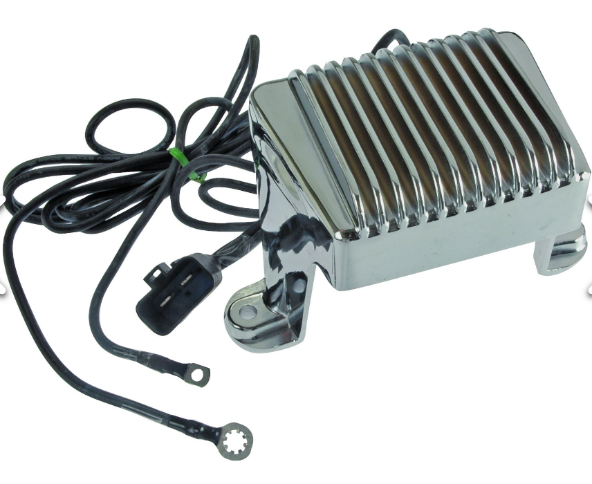 HARLEY DAVIDSON CHROME VOLTAGE REGULATOR 1997-2001 74505-97