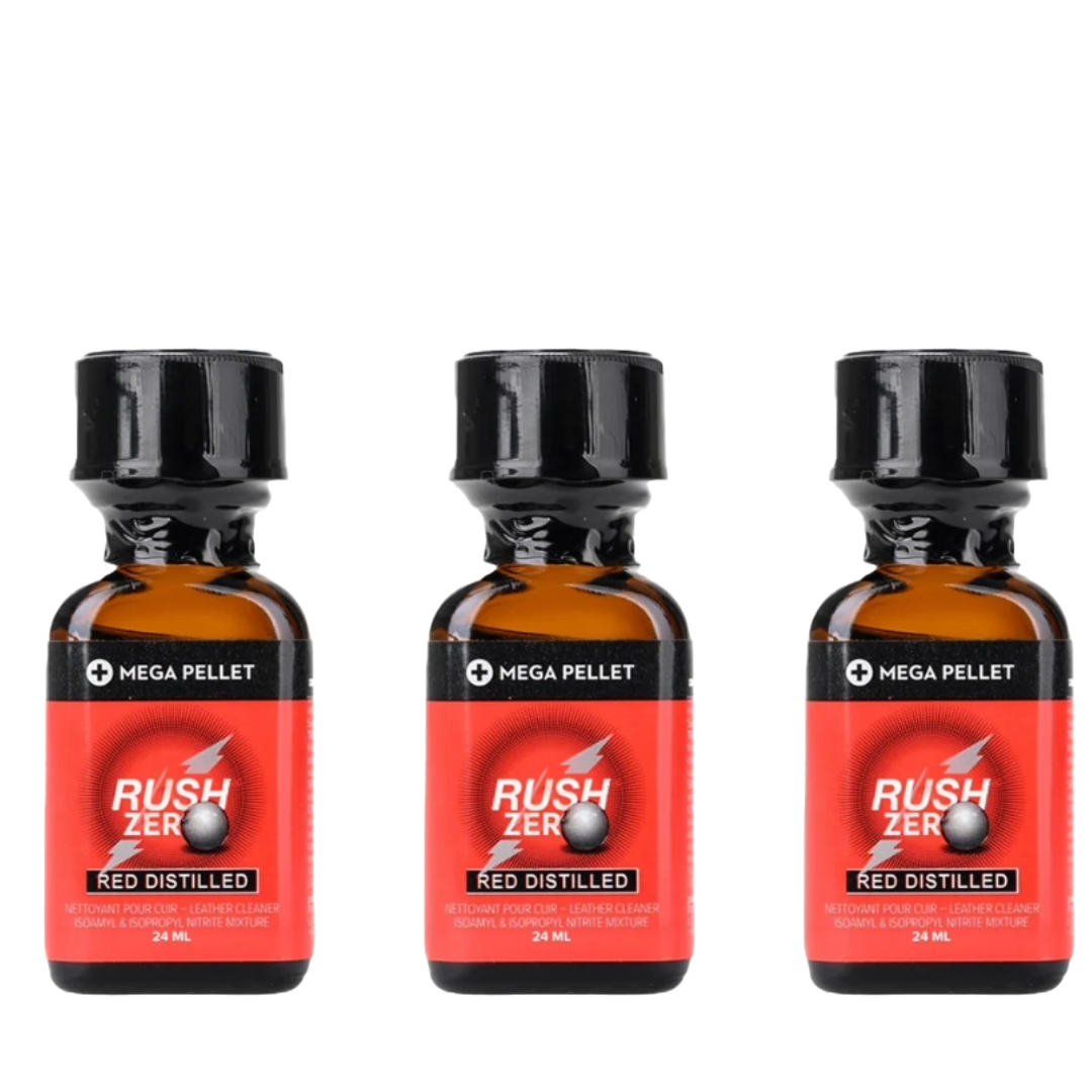 RUSH ZERO RED DISTILLED TRIPLE PACK