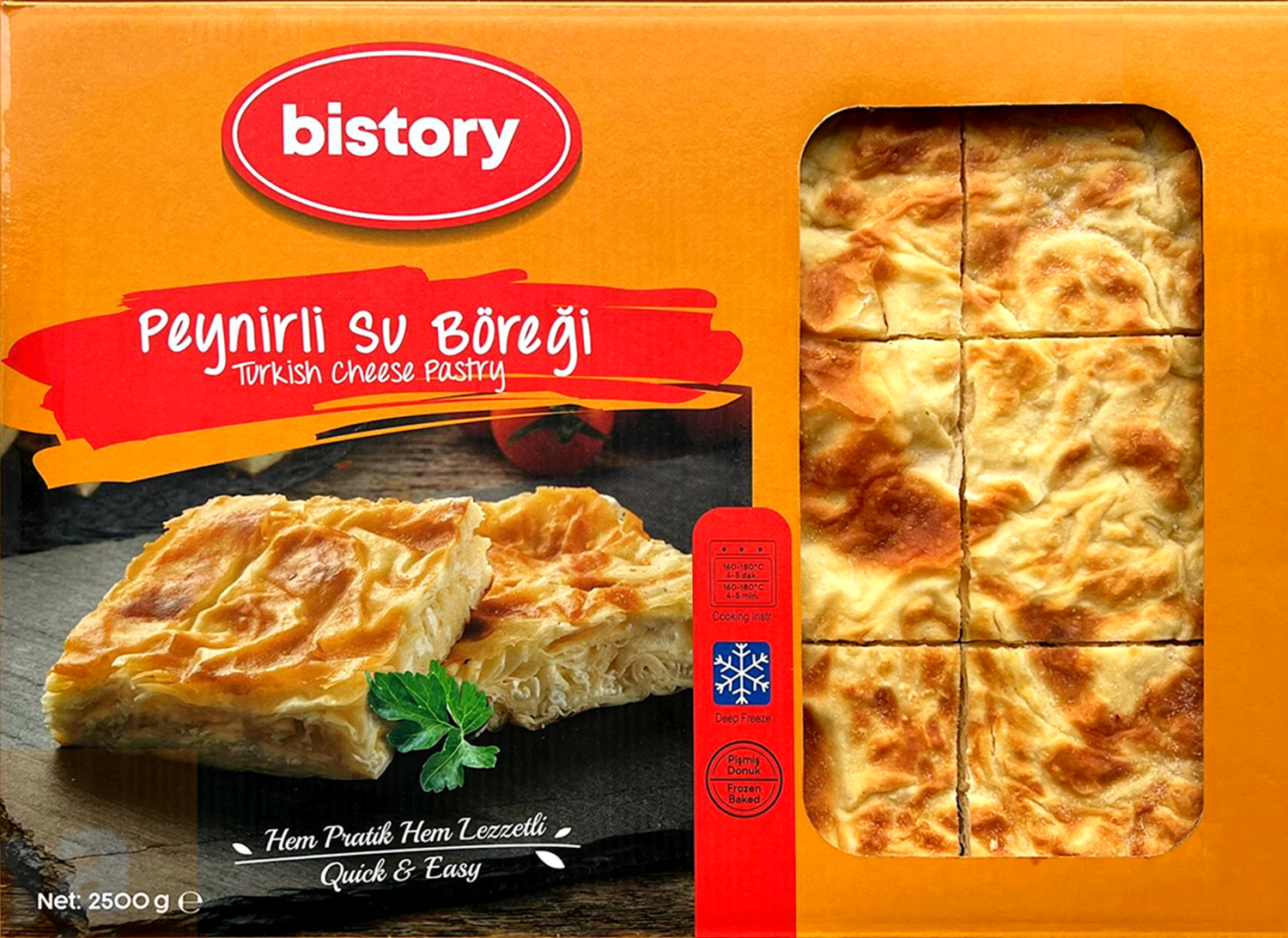 Su Börek Kare