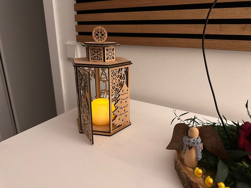 Weihnachtslaterne Stern