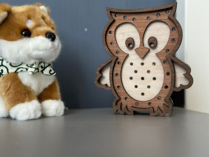 Kinderlampe Eule