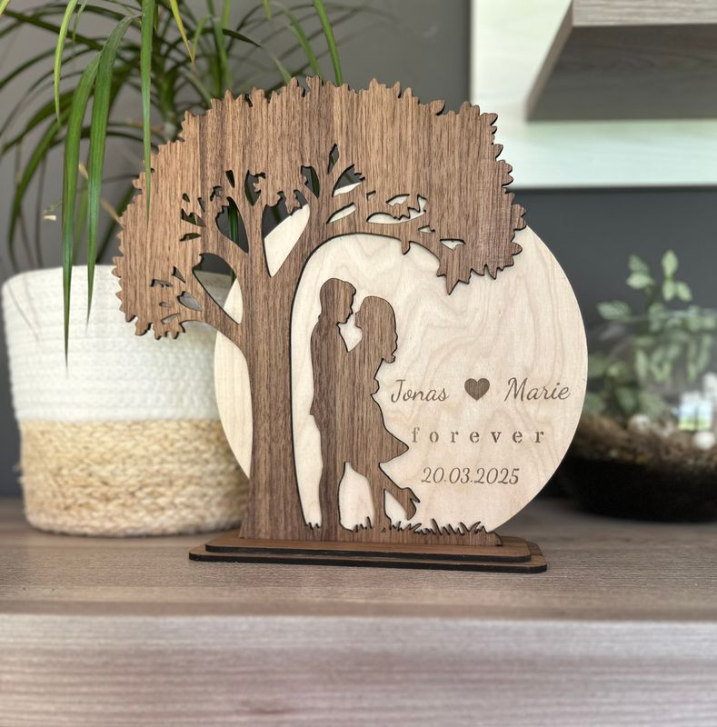Aufsteller Hochzeitsbaum