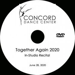Concord Dance Center &quot;Together Again 2020&quot; DVD