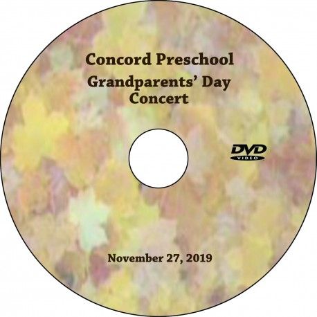 Concord Preschool &amp; Child Care “Grandparents’ Day” (2019)