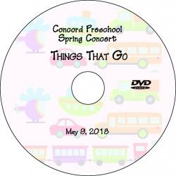 Concord Preschool &amp; Child Care &quot;Things that Go&quot;