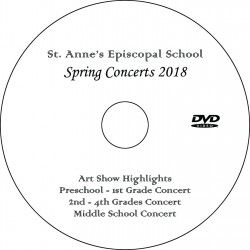 Saint Anne&#39;s Episcopal School &quot;Spring Concerts 2018 &amp; Art Show&quot;