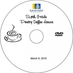 Sanford School 6th Grade &quot;Poetry Coffee House&quot;