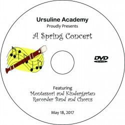 Ursuline Academy &quot;Spring Recorder Concert&quot; (2017)