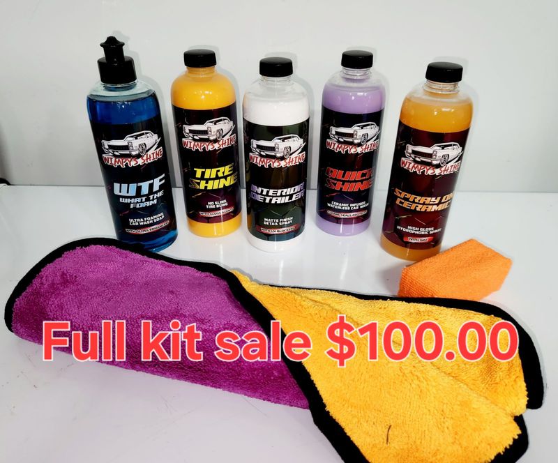 Wimpy&#39;s Shine Full Kit
