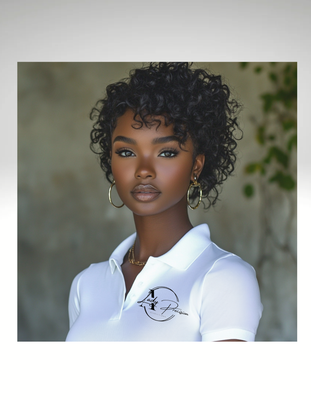 A&#39;lady Le Clothing Customizable 1 Logo 1 Color Womens Business Polo Single Shirt  100% lanon