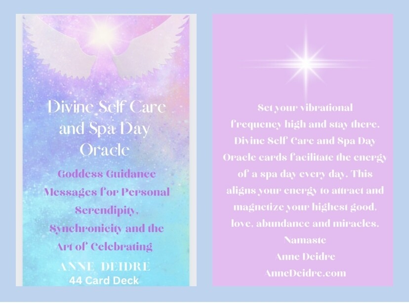 Divine Self Care and Spa Day Oracle Card Deck