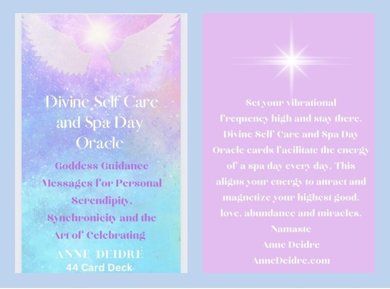 Divine Self Care and Spa Day Oracle Card Deck