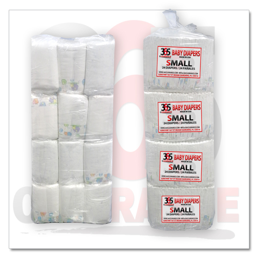 365 Clearance Baby Diapers ( Size Small ) 1-Bale