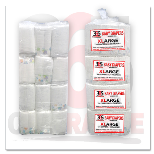 365 Clearance Baby Diapers (Size XLarge) 1-Bale