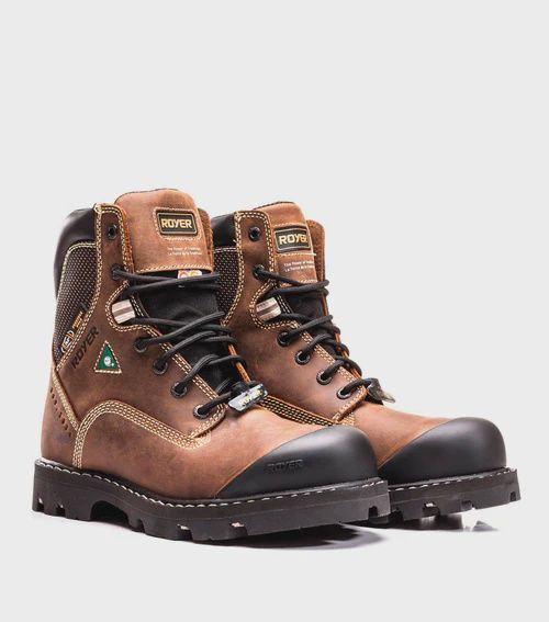 Botte Royer Cap Acier Semelle Lenzi Caout Contrat pour homme H8520FLXC