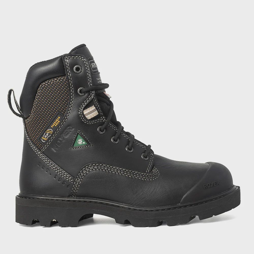 Botte Royer Cap Acier Semelle Lenzi Caout pour homme H8500FLX