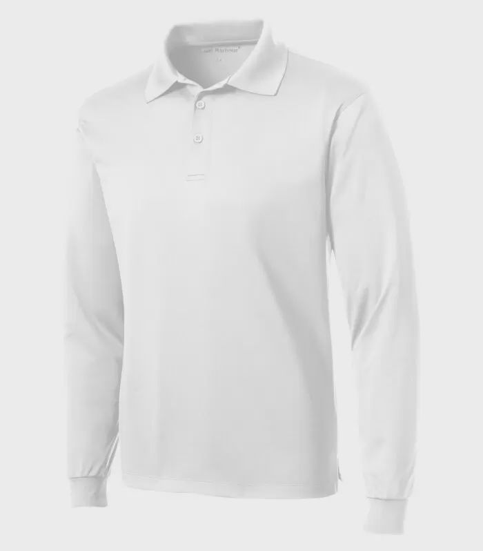 HS445LS, Couleur: BLANC, Grandeur: S