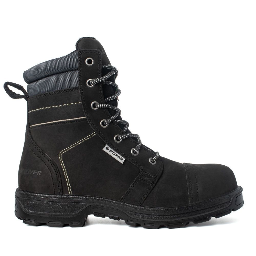 Bottes Royer 4700GT Ultra-légères 8 pouces, Couleur: Noir, Taille: 8