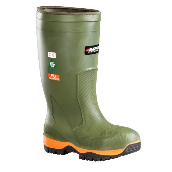 Botte Tuyau Baffin ICEBEAR 5157-0000-672 sans feutre sans métal -50c, Couleur: Vert, Taille: 10