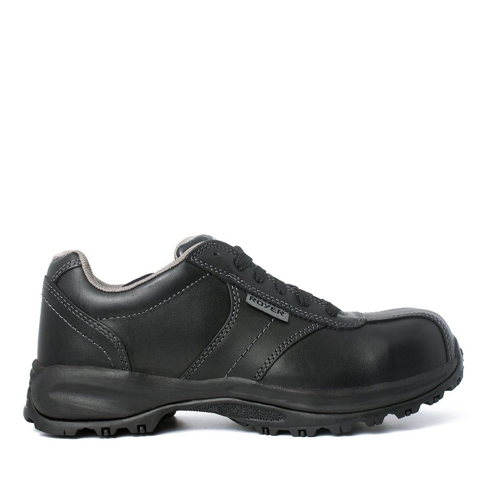 Souliers Royer 101SP Souliers de travail lacés tout-cuir, Couleur: Noir, Taille: 10