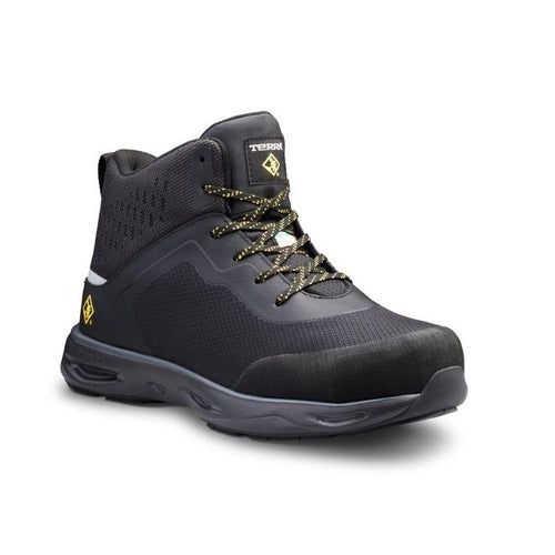 *Liquidation* Solde Bottes de sécurité Terra TR0A4NRTBLK Semelle composite, Couleur: Noir, Taille: 10