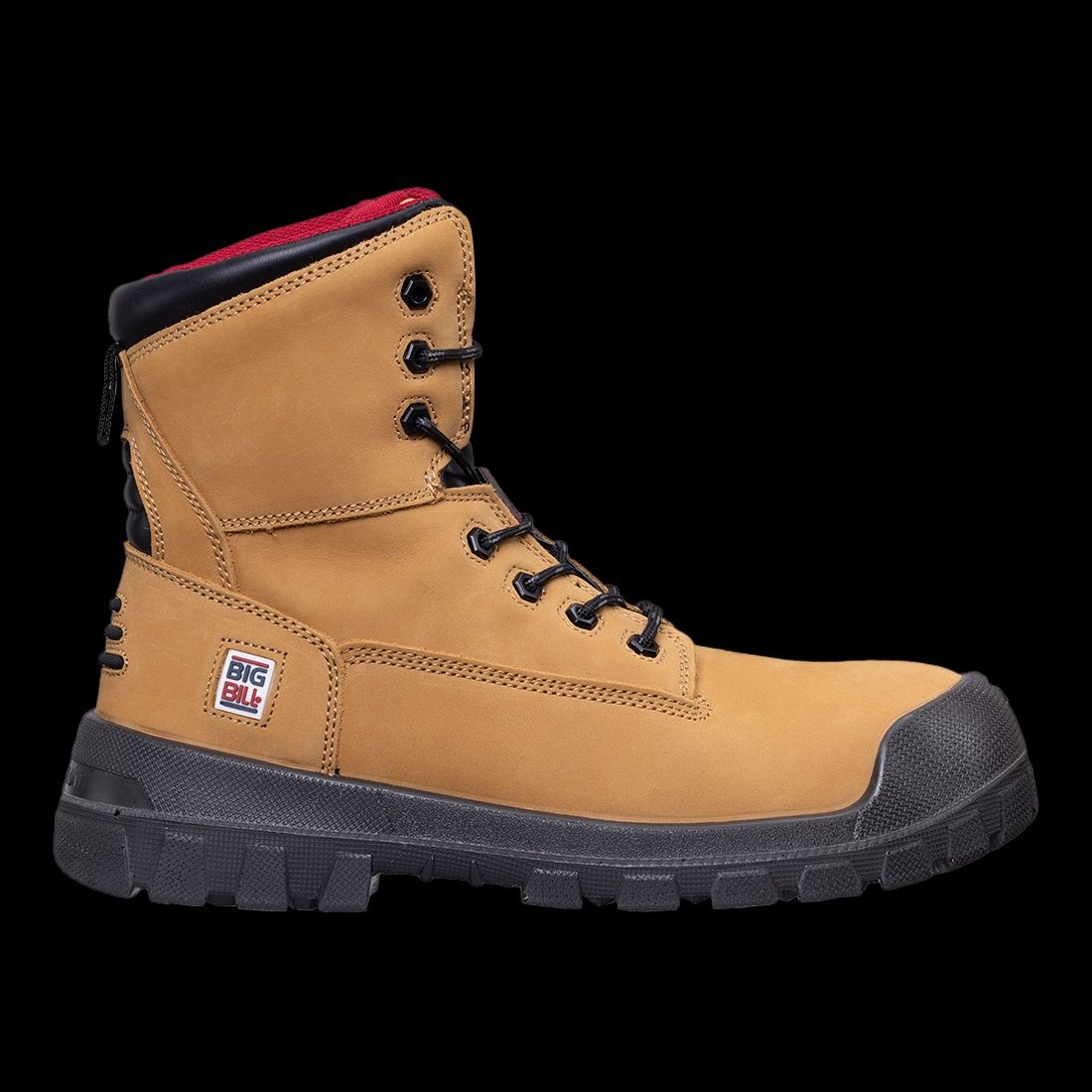 BOTTE BIG BILL BB5004 SANS MÉTAL PU, Couleur: Tan, Taille: 10
