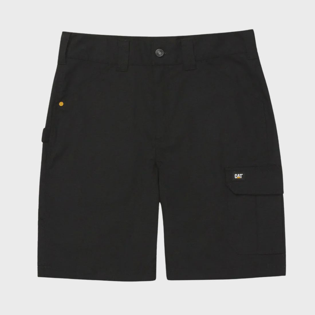 Short de travail CAT 1080035 Ripstop 6.2oz étirement, Couleur: Noir, Taille: 34