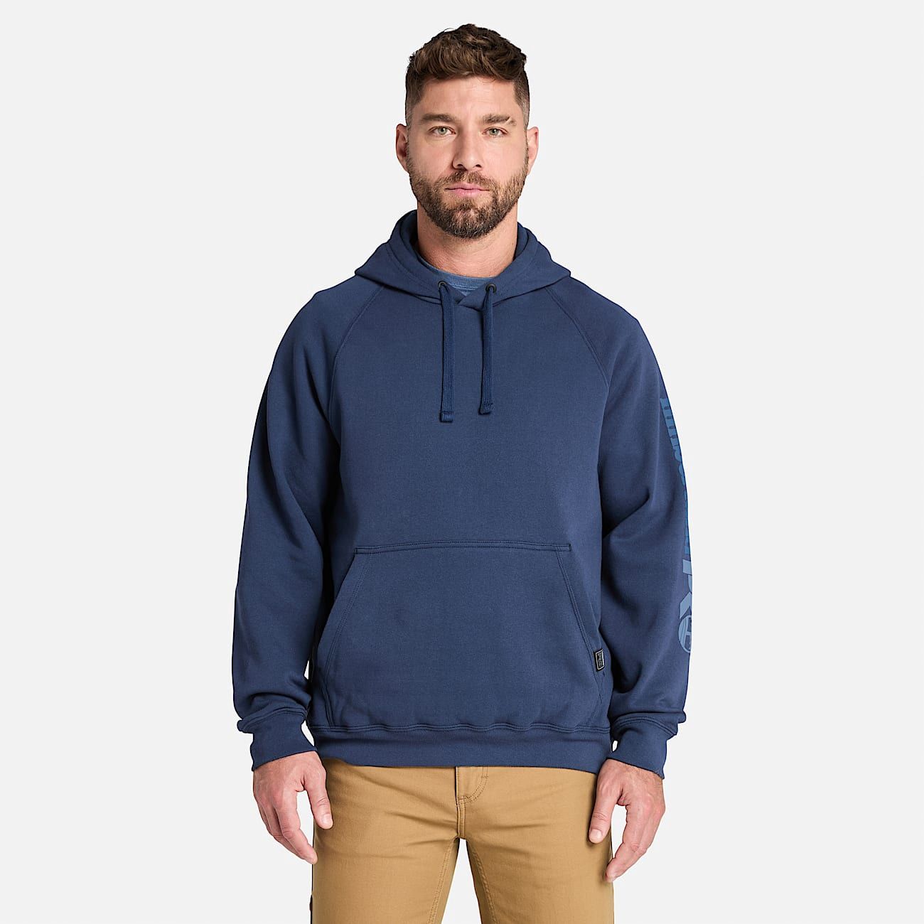 Hoodie Timberland PRO TB0A1HVY019 Mélange coton/polyester, Couleur: Marine, Taille: M