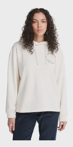 Hoodie Timberland Tb0a5x45cm9 Fit Relaxed, Couleur: Blanc, Taille: L