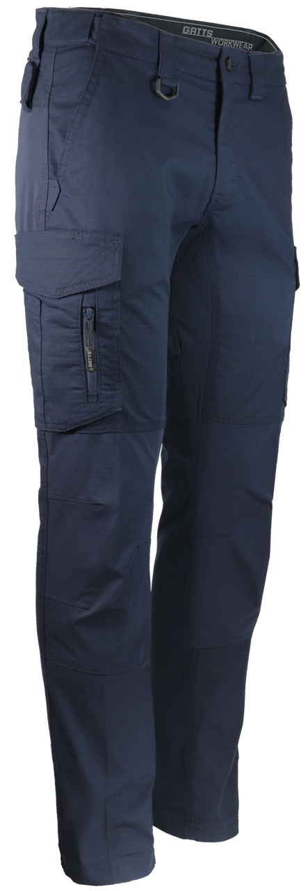 Bermuda cargo MRB011S extensible ultra léger, Couleur: Marine, Taille: 32