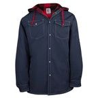 *Solde* Chemise de travail Big Bill 257RS Doublée Ripstop, Couleur: Marine, Taille: S