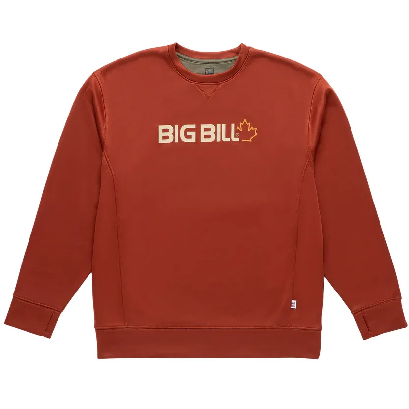 Gilet ouaté BIG BILL BBFL70 avec logo imprimé, Couleur: Brique, Taille: M