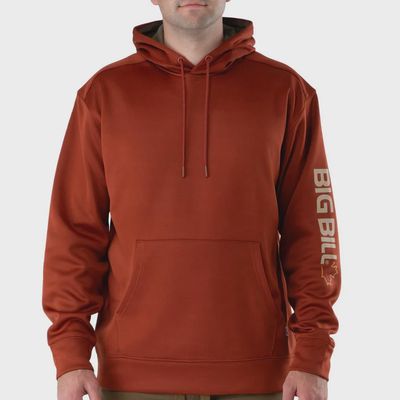 Chandail à capuchon en coton molletonné  Big Bill BBFL80 avec logo imprimé