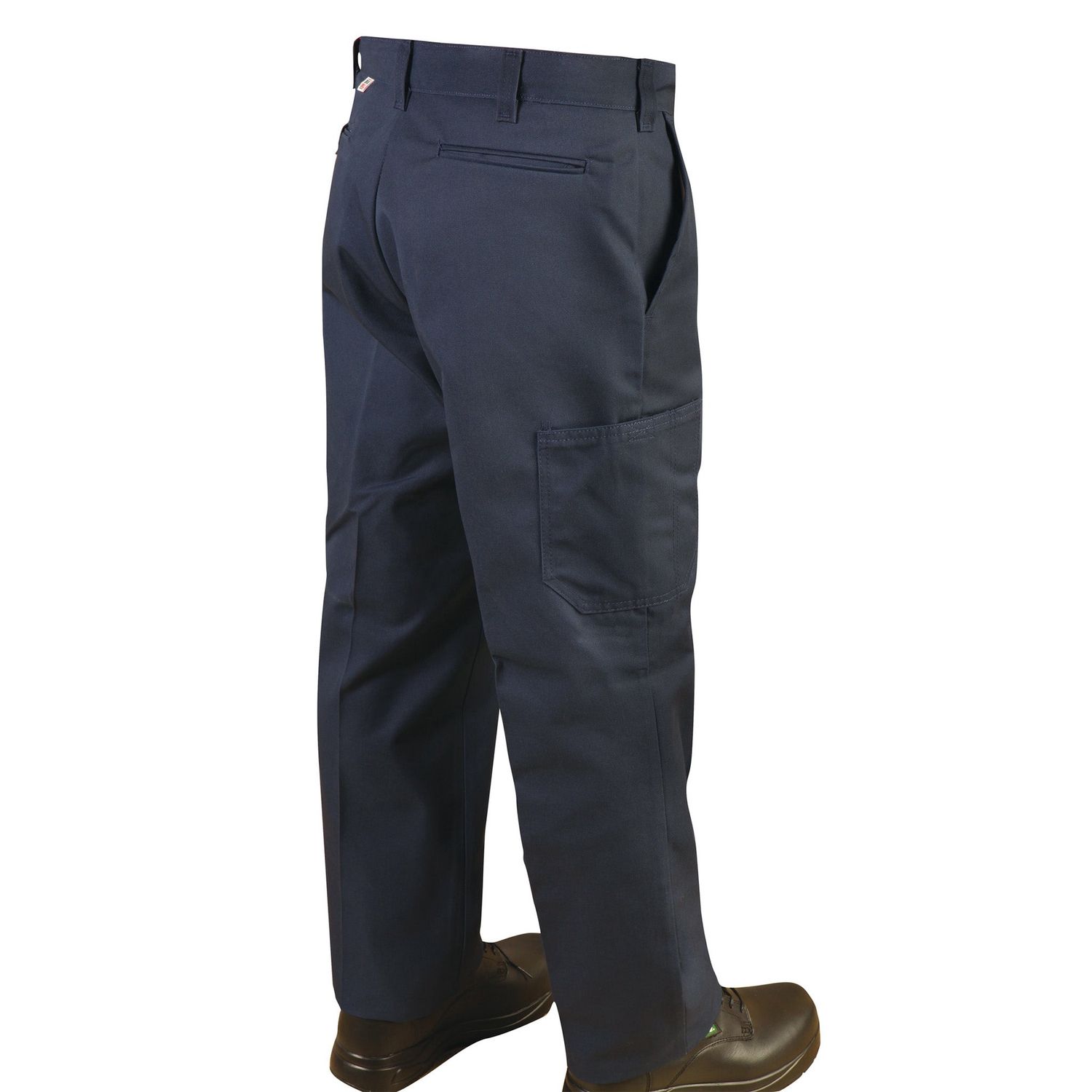 ***Pantalon de travail cargo Big Bill 3947 Taille Basse, Couleur: Marine, Longueur: 33, Taille: 28