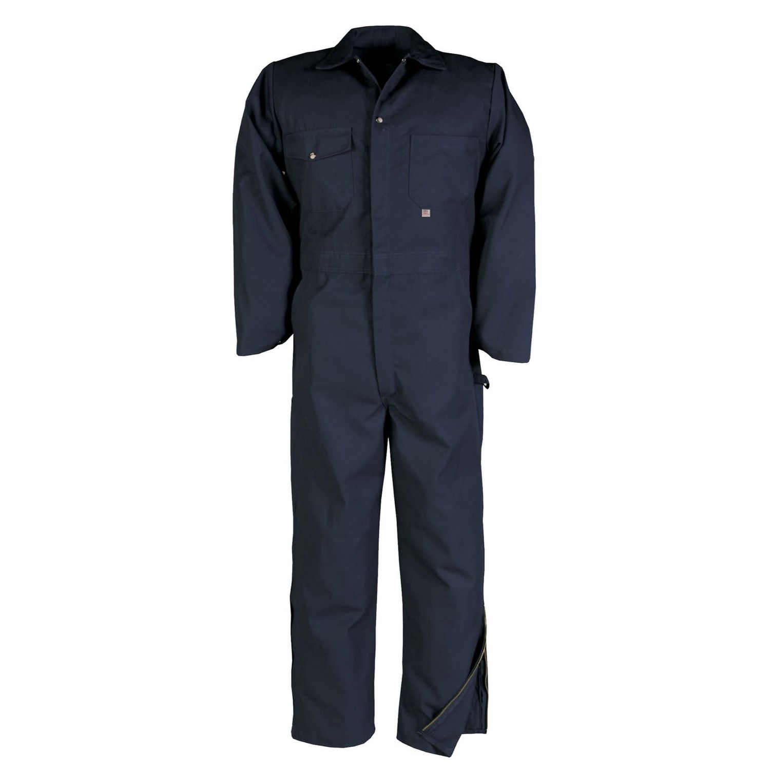 Couvre-tout Big Bill 439 avec zip aux jambes, Couleur: Marine, Grandeur: 36