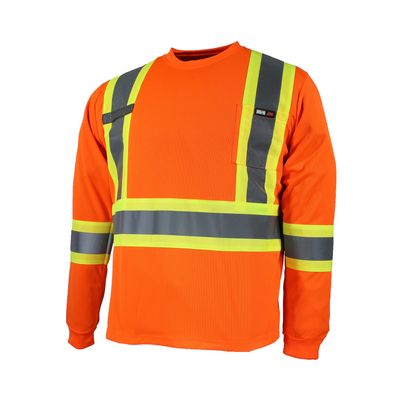T-shirt à manches longues à bandes réfléchissantes 10/4 Job T25400L