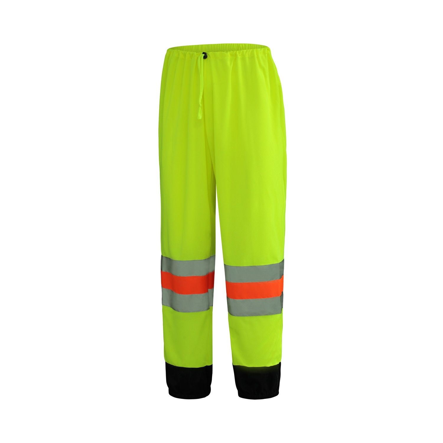 Pantalons de protection haute visibilité  10/4 Job T25500SIGN, Couleur: Jaune, Taille: S