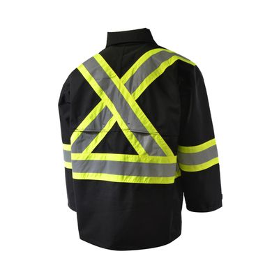 Manteau imperméable 10/4 Job 87R991REF à haute visibilité 600 deniers