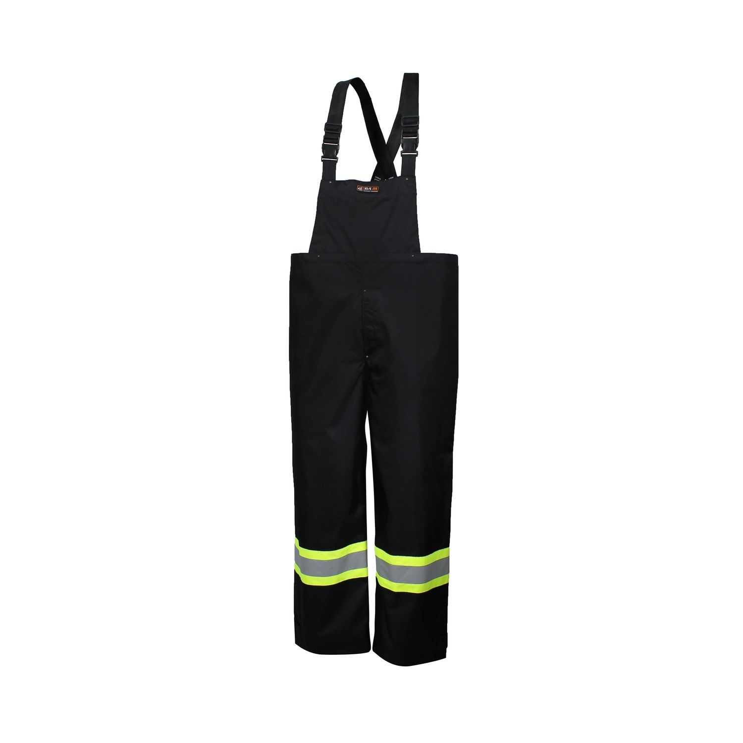 Saloppette imperméable 10/4 Job 87R992REF à haute visibilité 600deniers, Couleur: Noir, Taille: S