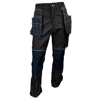 Pantalon de travail Orange River Pantalon multi-poche avec ouverture pour genouillère