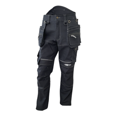 Pantalon de travail Orange River CONTRACTOR Pantalon multi-poche avec ouverture pour genouillère