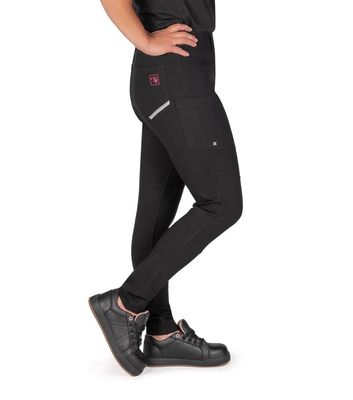 Pantalon legging Pilote et Filles PF8004 Tissu extensible 69% viscose, 27% nylon, 4% spandex