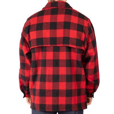 Manteau de laine Big Bill 462 Plaid en laine recyclée