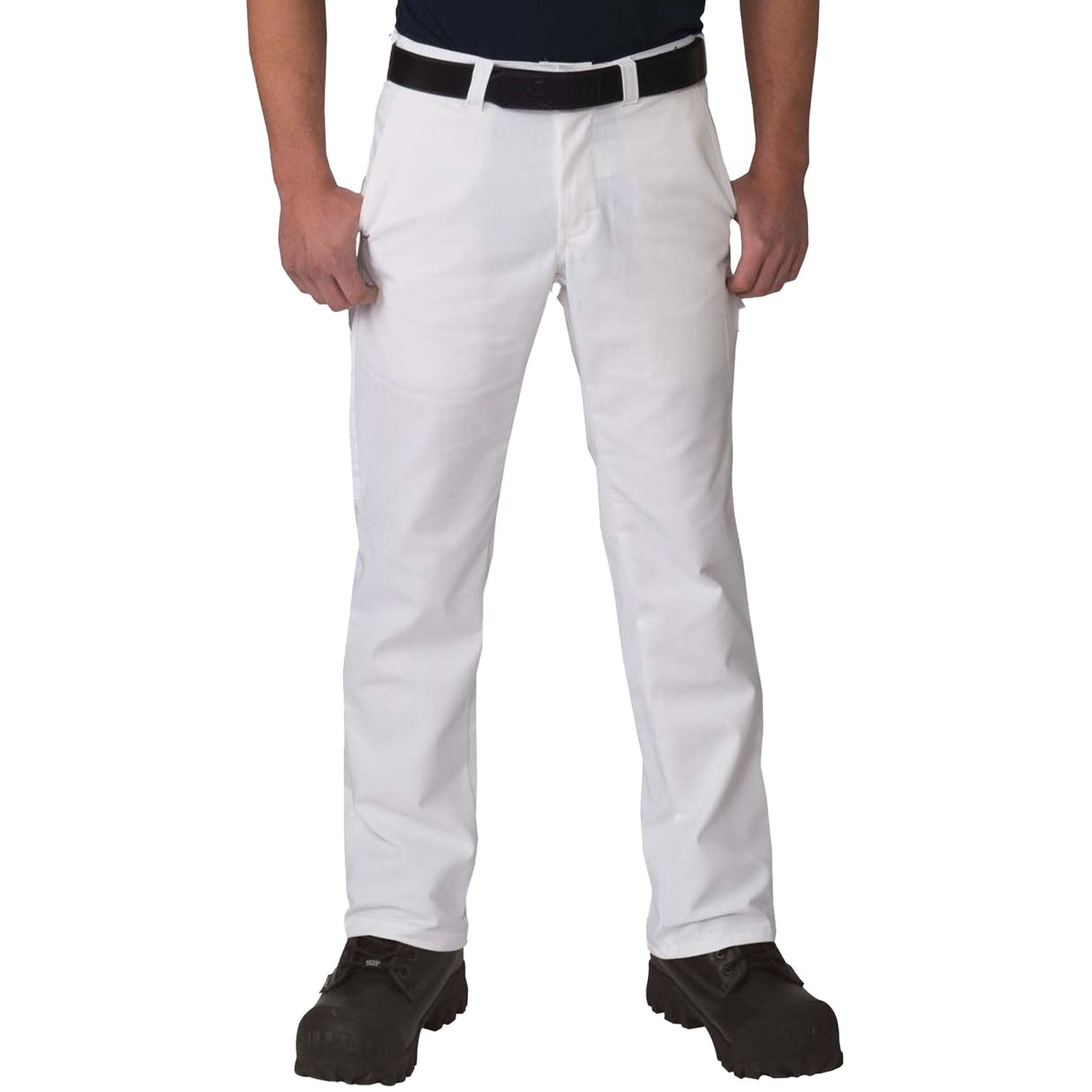 Pantalon de peinture Big Bill 3144 Twill léger 7 oz, Couleur: Blanc (Commande spéciale), Longueur: 33, Taille: 28