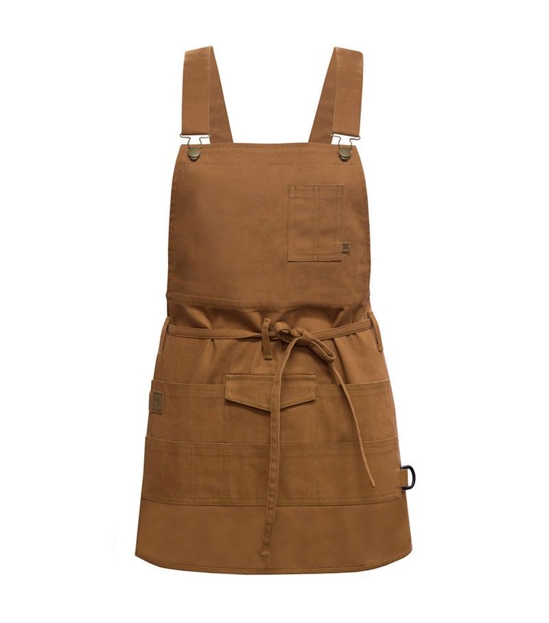 Tablier Pilote et Filles PF355 Coutil robuste 100% coton, Couleur: Camel