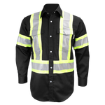Chemise de travail GATTS WORKWEAR 625SX4 Haute visibilité