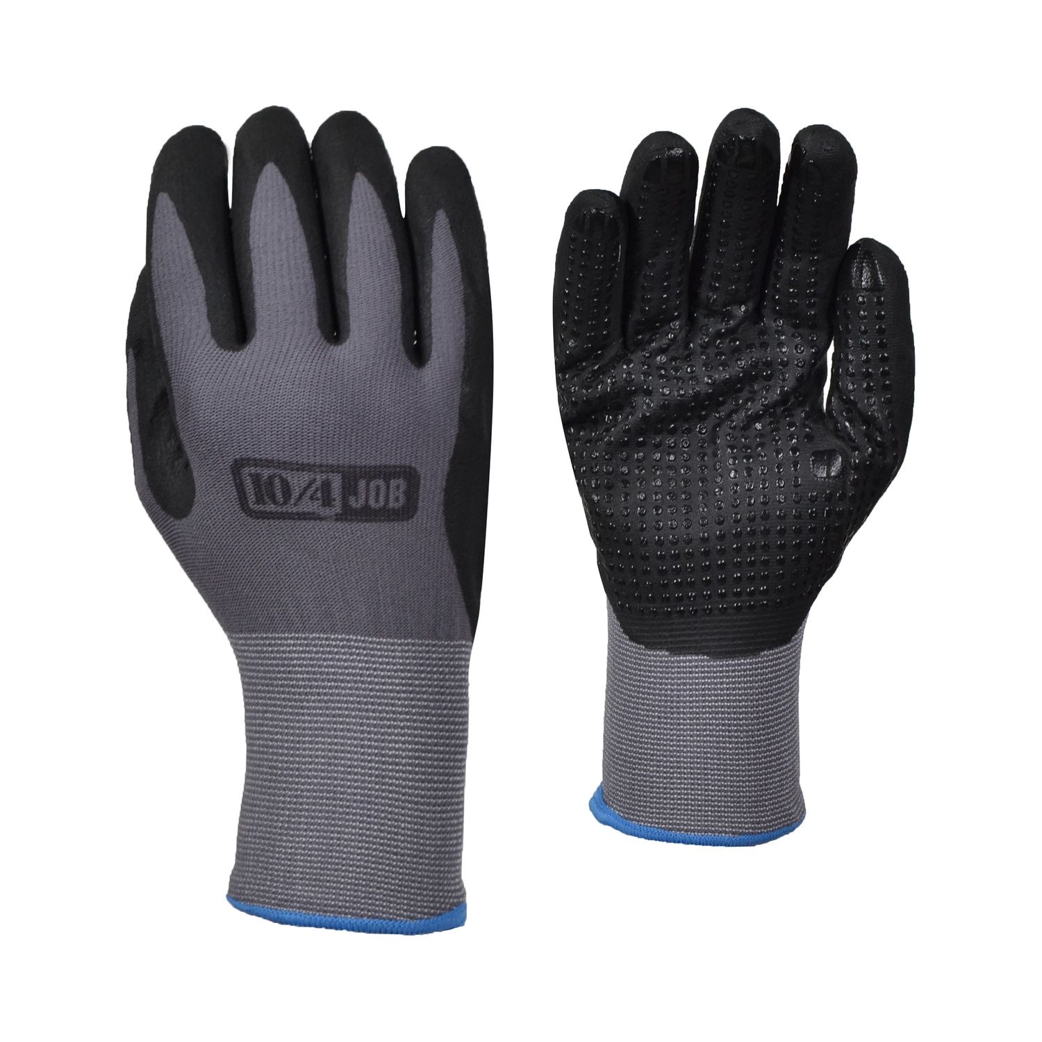 Gants Remington 40-106 Nylon/Lycra tricoté 10/4 Job T40106, Couleur: GRIS, Grandeur: XS